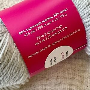 Sweet Georgia Tough Love Sock Wool/Nylon Yarn “Candyfloss” Pink *discontinued*